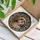 Shih Tzu Dog Stained Glass Portrait with Ornate Floral Scrollwork & Tiffany Style Jewel Tones Stained Glass Suncatcher - 3