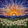 Radiant Sun Daisy Field Stained Glass Tiffany Style Mountain Horizon Art Jewel Tones Stained Glass Suncatcher - 5
