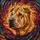 Shar-Pei Dog Stained Glass Portrait with Deep Wrinkles - Tiffany Style Mosaic Art Stained Glass Suncatcher - 5