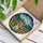 Corgi Dog Leaping Sunflowers Purple Lupine Mountain Range Tiffany Stained Glass for Dog Lover Stained Glass Suncatcher - 3