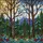 Stained Glass Bare Trees Pine Forest Wildflowers Sun - Mountain Sky Scene Gift Stained Glass Suncatcher - 5