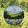 Snow-Capped Mountain Pine Forest Wildflower Meadow Tiffany Glass Nature Decor Gift Stained Glass Suncatcher - 1