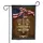Christian Cross American Flag 1776-2026 God Family Country Motto - USA 250th Anniversary Garden Flag - 3