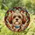 Intricate Fluffy Shih Tzu Dog Head Stained Glass Mosaic - Tiffany Style Dog Lover Gift Stained Glass Suncatcher - 1