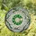 Detailed Caterpillar Spiral Stained Glass with Cherry Blossoms - Tiffany Style Mosaic Nature Art Stained Glass Suncatcher - 1