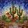 Saguaro Cactus Barrel Agave Succulent Blossoms Jewel Tone Stained Glass Desert Art Stained Glass Suncatcher - 5