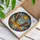 Bald Eagles Soaring Tiffany Stained Glass Art - Sunset Blue Sky & Floral Mosaic Design Stained Glass Suncatcher - 3
