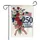 Patriotic Floral Bouquet Flag - America 250th Anniversary 1776-2026 '250 Years of Blessing' Garden Flag - 3