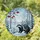 Majestic Badger Stained Glass Winter Forest Tiffany Style Art Snow Scene Gift Stained Glass Suncatcher - 1