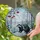 Majestic Badger Stained Glass Winter Forest Tiffany Style Art Snow Scene Gift Stained Glass Suncatcher - 2