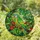 Vivid Green Parrot Tiffany Stained Glass Tropical Jungle Foliage Window Art Decor Stained Glass Suncatcher - 1