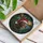 Majestic Moose Head Stained Glass Santa Hat Winter Forest Tiffany Christmas Gift Stained Glass Suncatcher - 3