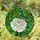 Detailed Green Grasshopper on White Camellia Flower - Tiffany Stained Glass Art Stained Glass Suncatcher - 1