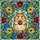Hamster Chestnut Flowers Tiffany Glass - Detailed Mosaic Home Decor Gift for Animal Lovers Stained Glass Suncatcher - 5
