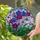 Vibrant Cascading Orchid Stained Glass - Tiffany Jewel Tone Intricate Floral Display Stained Glass Suncatcher - 2