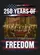 Declaration of Independence Signing Founding Fathers 250 Years of Freedom 1776-2026 Garden Flag - 6