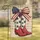 Distressed Cowboy Boots American Flag Bow Stars - Vintage Americana Patriotic Art Garden Flag - 1