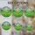 Four Leaf Clover Rolling Hills Stained Glass Art - Golden Sun Tiffany Style Nature Decor Stained Glass Suncatcher - 4