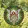 Highly Detailed Fairy Rose Swing Stained Glass Forest - Tiffany Translucent Wings Stained Glass Suncatcher - 1