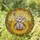 Stained Glass Baby Elephant Butterfly Sunflower Intricate Meadow Scene Glowing Tiffany Stained Glass Suncatcher - 1