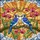 Detailed Blue Jays Orchid Flowers Stained Glass - Intricate Sun Mosaic, Glowing Jewel Tones Stained Glass Suncatcher - 5