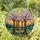 Tiffany Style Cherry Blossom Tree Stained Glass Mountain Landscape Sun Rays Home Decor Stained Glass Suncatcher - 1