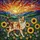 Tiffany Stained Glass Calico Cat Sunflowers Lavender Sunset Mountain Art - Cat Lover Gift Stained Glass Suncatcher - 5