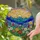 Radiant Sun Mountain Wildflower Tiffany Style Stained Glass Landscape Art Jewel Tones Stained Glass Suncatcher - 2