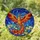 Phoenix Majestic Wings Stained Glass Cosmic Night Sky - Tiffany Blooming Flowers Decor Stained Glass Suncatcher - 1