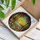 Tiffany Glass Forest Path Sunrise Mosaic - Autumn Leaves Flowers Hill Lake View Stained Glass Suncatcher - 3
