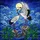 Cranes Full Moon Stained Glass - Intricate Bird Mosaic with Deep Blue Waves & Green Foliage Stained Glass Suncatcher - 5