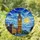 Big Ben Clock Tower Parliament Night Sky Mosaic - London Landmark Stained Glass Gift Stained Glass Suncatcher - 1
