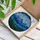 Majestic Snow-Capped Mountain Tiffany Stained Glass Landscape Forest Sky Cloud View Stained Glass Suncatcher - 3