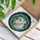 White Boxer Dog Stained Glass - Tiffany Style Iridescent Mosaic Art Gold Halo Dark Lead Lines Stained Glass Suncatcher - 3