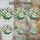 Three White Lilies Stained Glass Art - Tiffany Inspired Daffodil Yellow Green Mosaic for Home Decor Stained Glass Suncatcher - 4