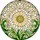 Tiffany Style Daisy Stained Glass Flower - Intricate Floral Mosaic Jewel Tone Art Stained Glass Suncatcher - 5