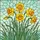 Tiffany Style Stained Glass Yellow Daffodil Mosaic Art - Intricate Jewel Tone Window Decor Stained Glass Suncatcher - 5