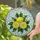 Tiffany Style Stained Glass Lemon Slices & Blossoms - Intricate Mosaic Sky Pattern Stained Glass Suncatcher - 2