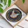 White Dove Flight Tiffany Style Stained Glass Mosaic - Jewel Tone Concentric Pattern Art Stained Glass Suncatcher - 3