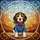 Stained Glass Tri-Color Beagle Puppy Red Bandana Blue Jacket Tiffany Style Intricate Mosaic Art Stained Glass Suncatcher - 5