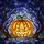 Jack-o'-Lantern Pumpkin Tiffany Stained Glass Night Sky Branches - Halloween Autumn Decor Stained Glass Suncatcher - 5