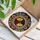 Native American Medicine Wheel Stained Glass Feathers Jewel Tone Intricate Cultural Design Stained Glass Suncatcher - 3