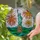 Statue of Liberty Fireworks Stained Glass Mosaic Waves Sky Art - Tiffany Style American Patriotism Stained Glass Suncatcher - 2