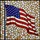 American Flag Tiffany Stained Glass Mosaic Art - Glowing Patriotic Home Gift for Veterans Stained Glass Suncatcher - 5
