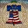 Liberty Bell American Flag Stained Glass - Patriotic Independence Day USA History Gift Stained Glass Suncatcher - 5