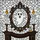 White Ghost Gothic Mirror Tiffany Stained Glass Mosaic Art with Candles Potion Bottle Stained Glass Suncatcher - 5