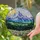 Majestic Mountain Landscape Tiffany Stained Glass Forest Daisy Field Sun Art Stained Glass Suncatcher - 2