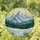 Snow-Capped Mountain Pine Forest Crocus Tiffany Style - Nature Landscape Home Decor Stained Glass Suncatcher - 1