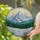 Snow-Capped Mountain Pine Forest Crocus Tiffany Style - Nature Landscape Home Decor Stained Glass Suncatcher - 2