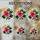 Ruby Red Hibiscus Flower Stained Glass Mosaic Sun - Jewel Tone Floral Bloom Art Stained Glass Suncatcher - 4